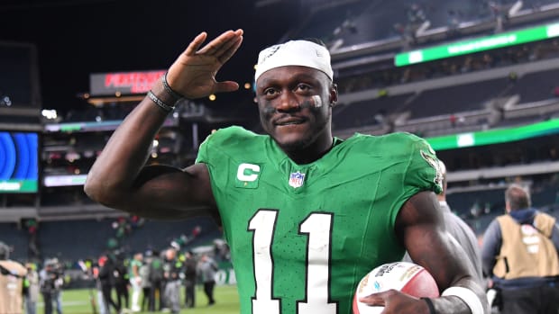 Eagles wide receiver A.J. Brown